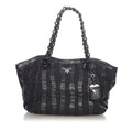 Prada Tessuto Nappa Waves Tote Bag (SHG-31936)