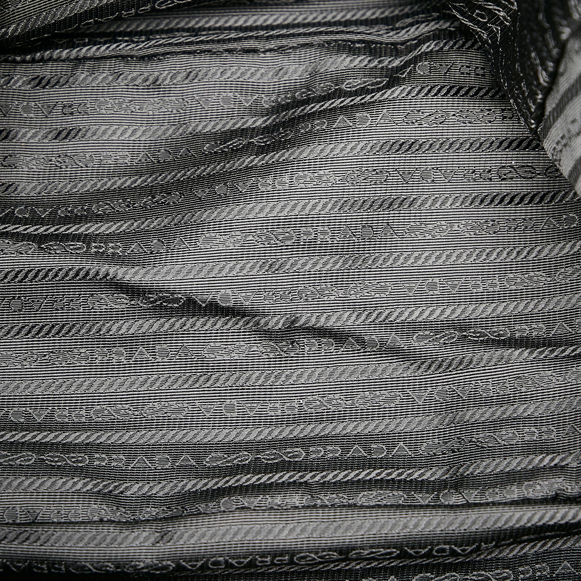 Prada Tessuto Nappa Waves Tote Bag (SHG-31936)