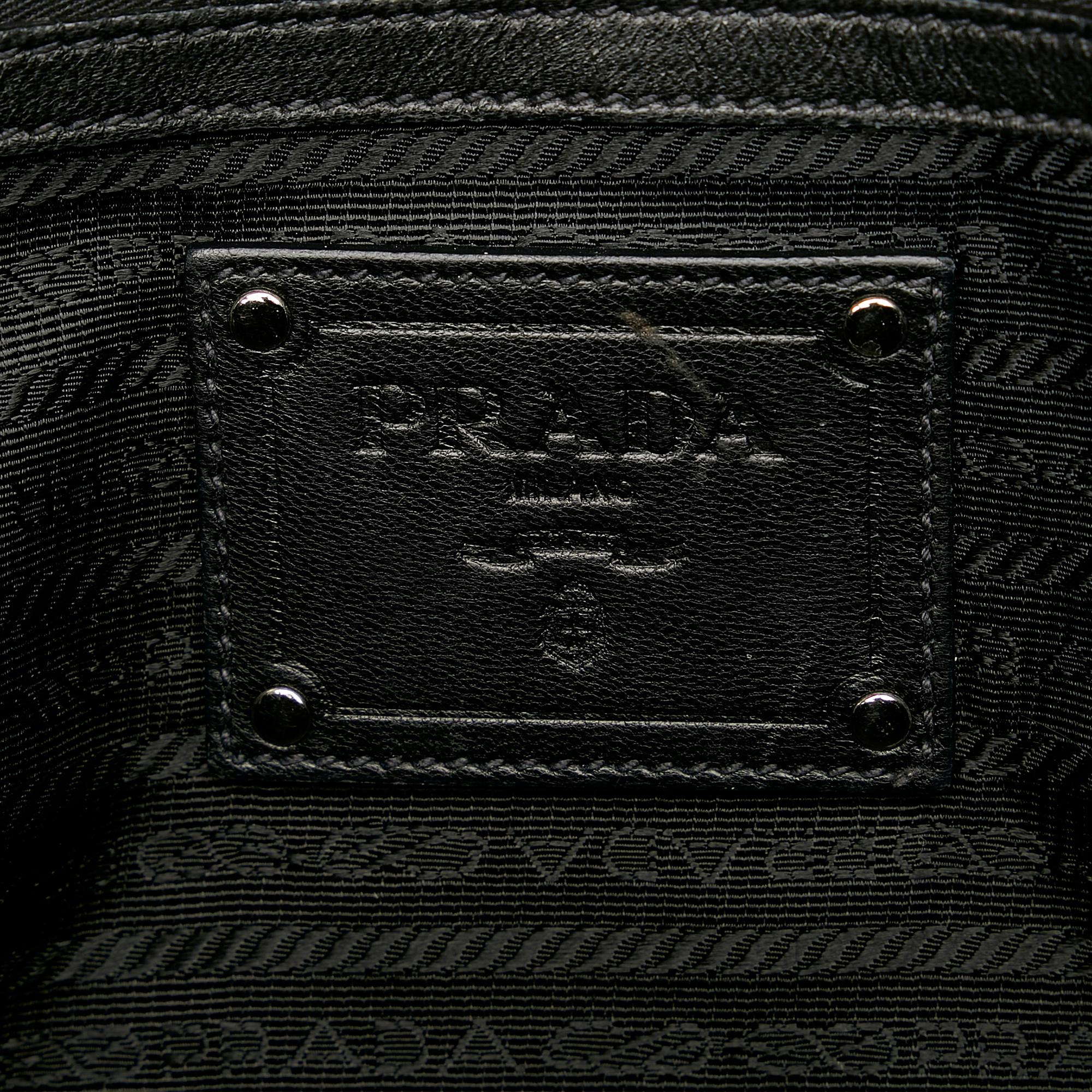Prada Tessuto Nappa Waves Tote Bag (SHG-31936)