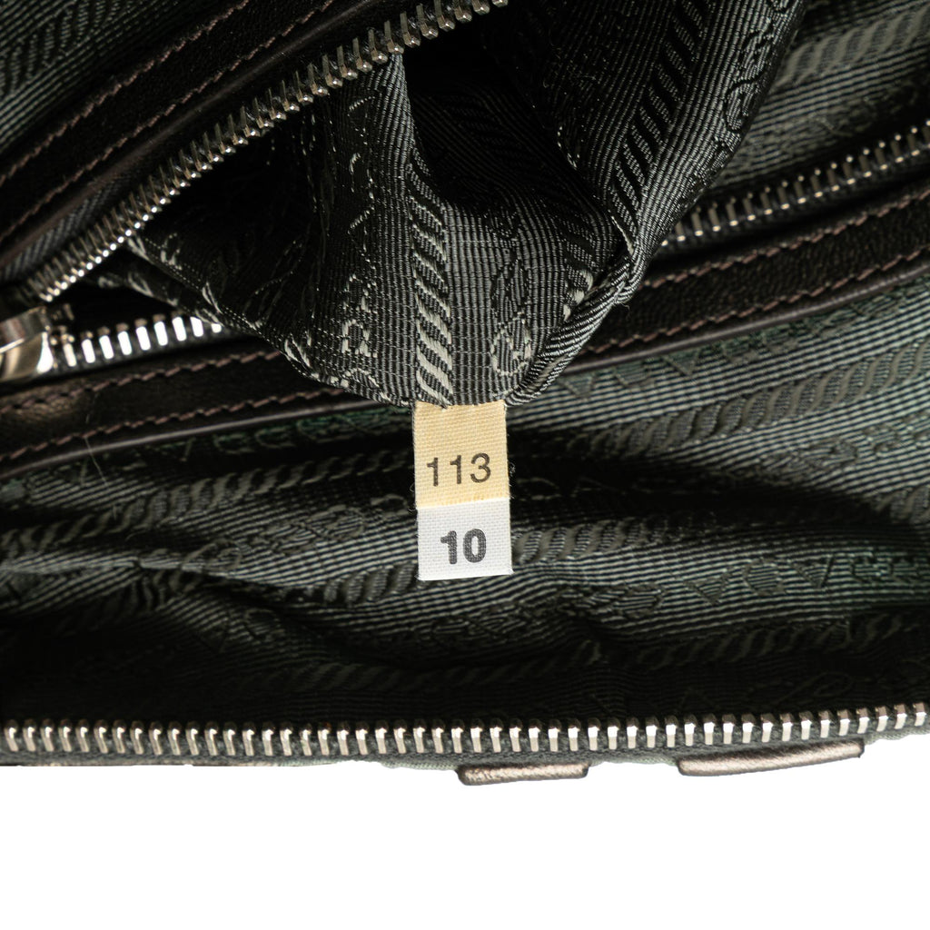 Prada Tessuto Nappa Waves Tote