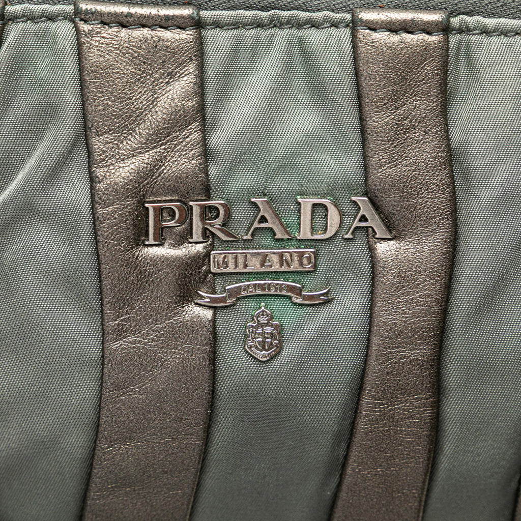 Prada Tessuto Nappa Waves Tote