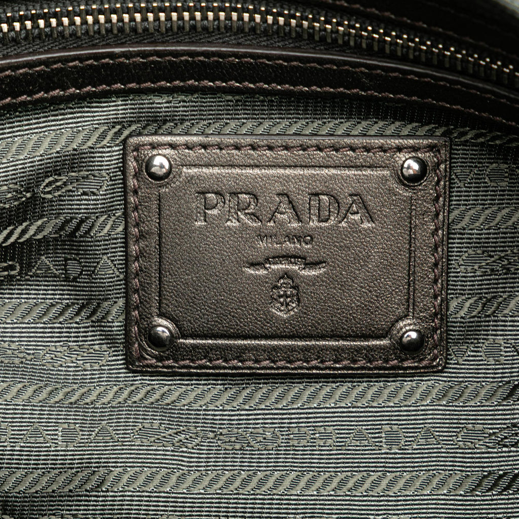 Prada Tessuto Nappa Waves Tote