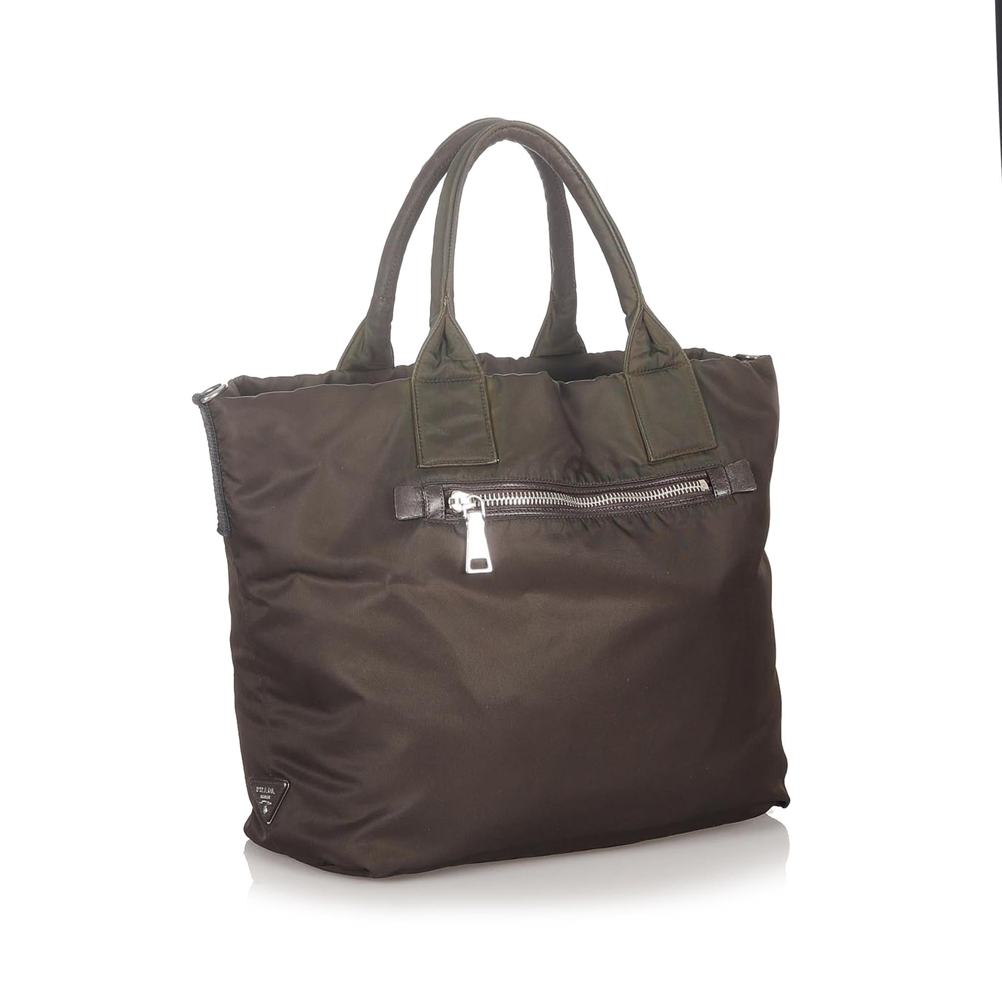 Prada Tessuto Reversible Tote Bag (SHG-31509)