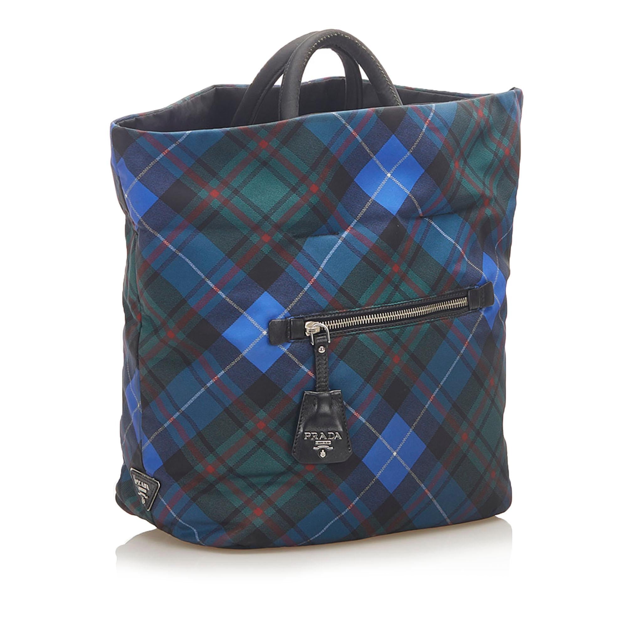 Prada Tessuto Reversible Tote Bag (SHG-32356)