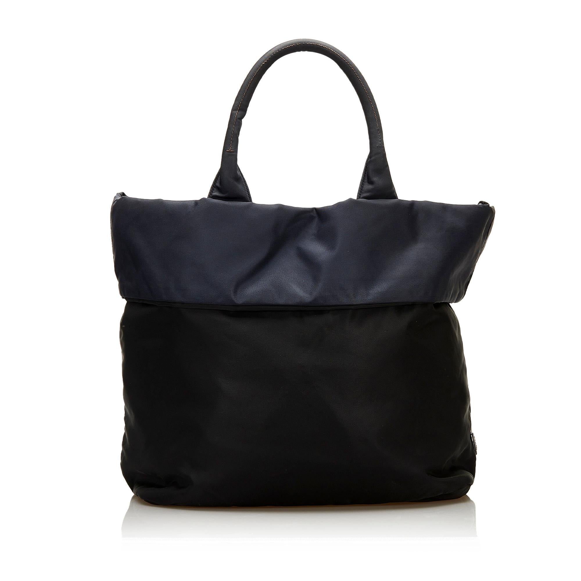 Prada Tessuto Reversible Tote Bag (SHG-35443)