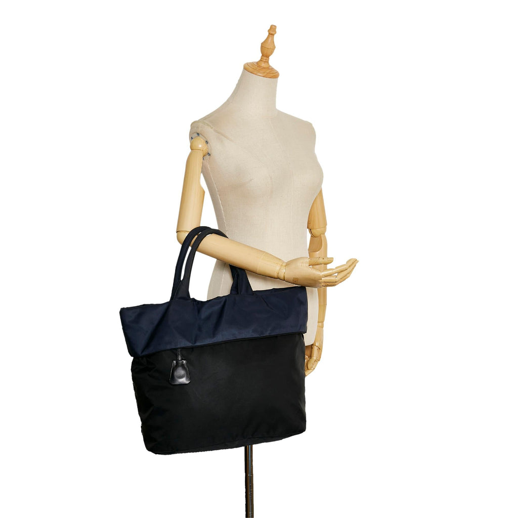 Prada Tessuto Reversible Tote Bag (SHG-35443)