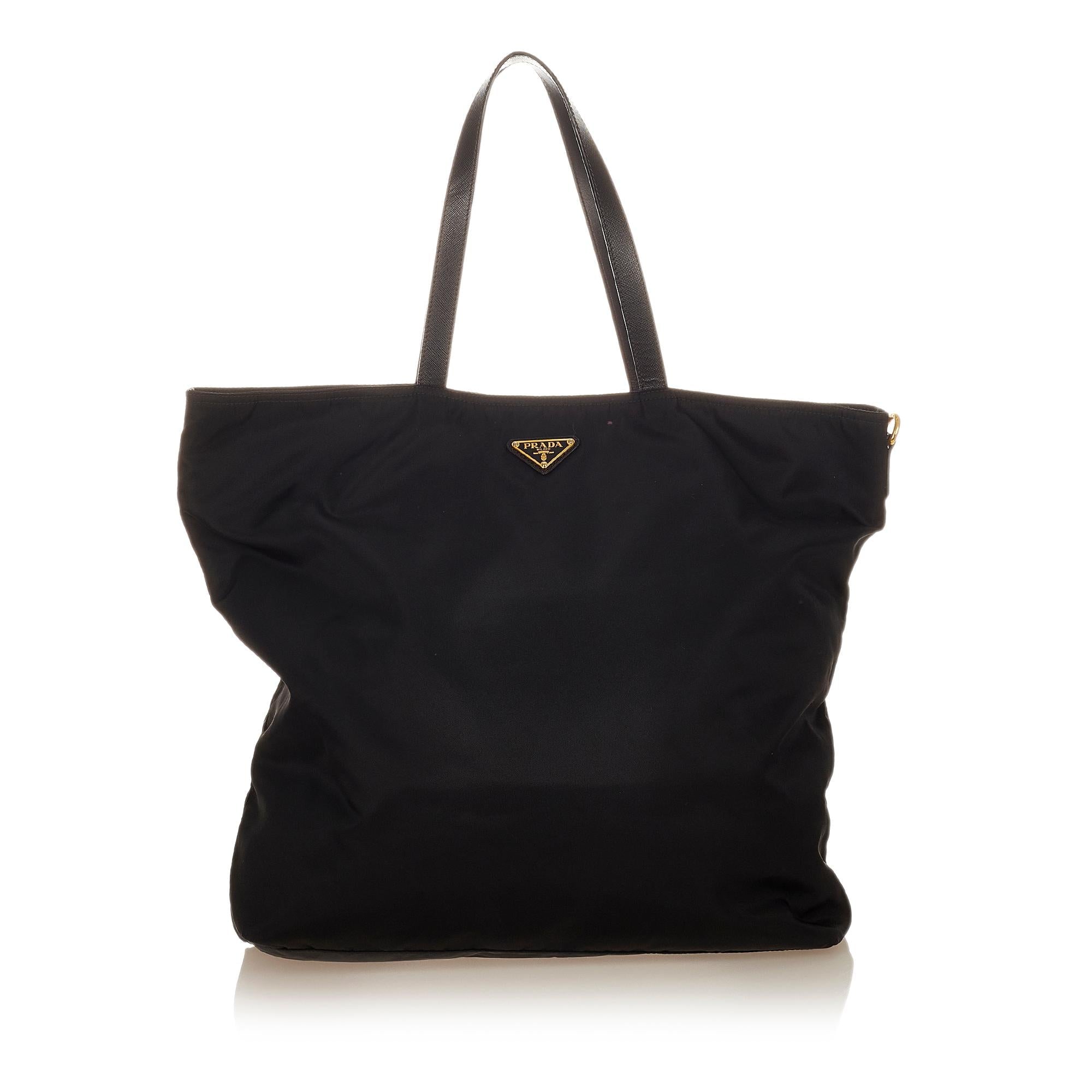 Prada Tessuto Robot Tote Bag (SHG-24393)