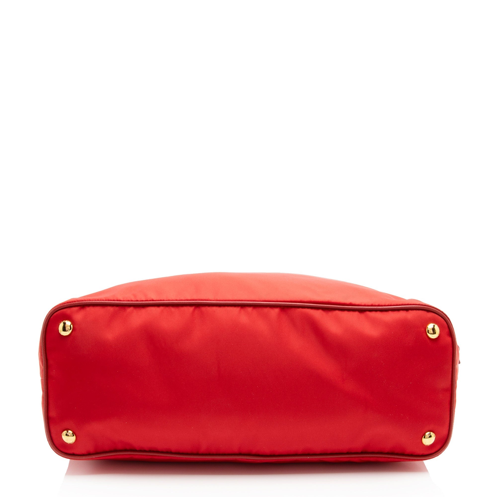 Prada Tessuto Saffiano Drawstring Tote (SHF-qG4m7p)