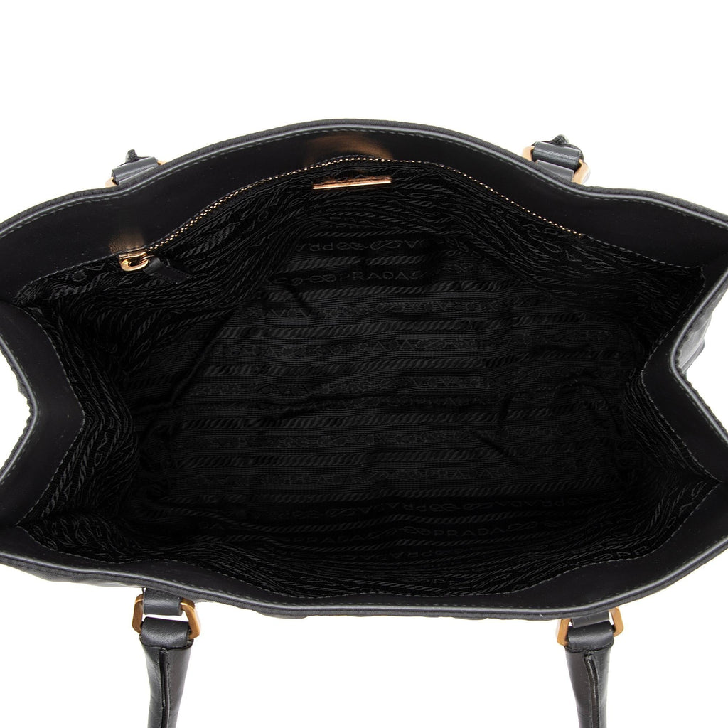 Prada Tessuto Small North South Tote (SHF-16QE0Q)