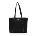 Prada Tessuto Spazzolato Tote (SHF-Z2HRY5)