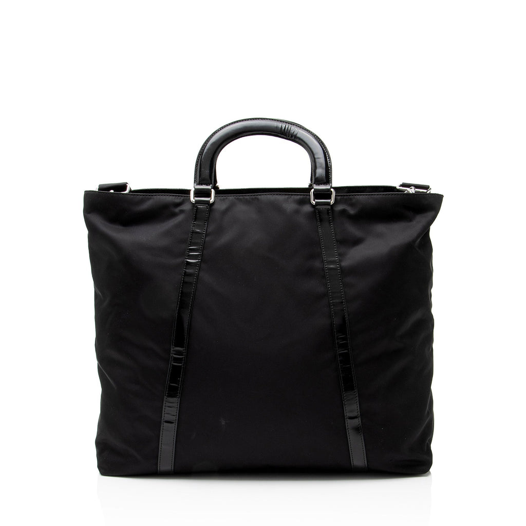 Prada Tessuto Spazzolato N/S Tote