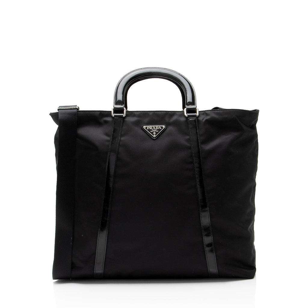 Prada Tessuto Spazzolato N/S Tote