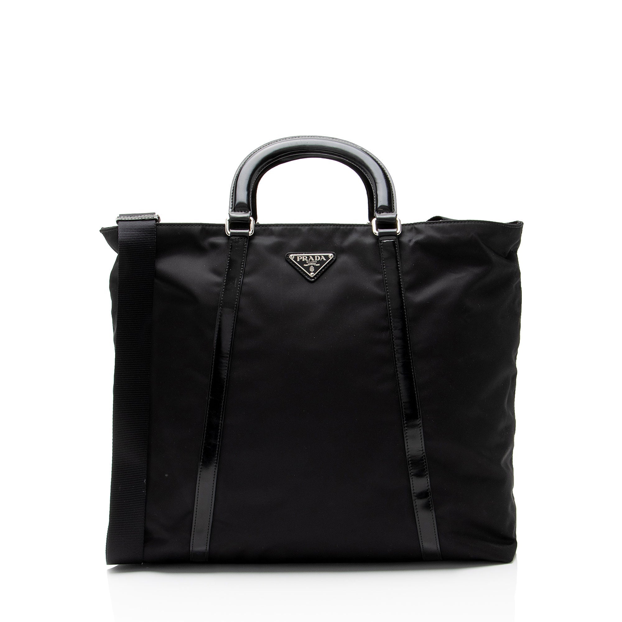 Prada Tessuto Spazzolato N/S Tote