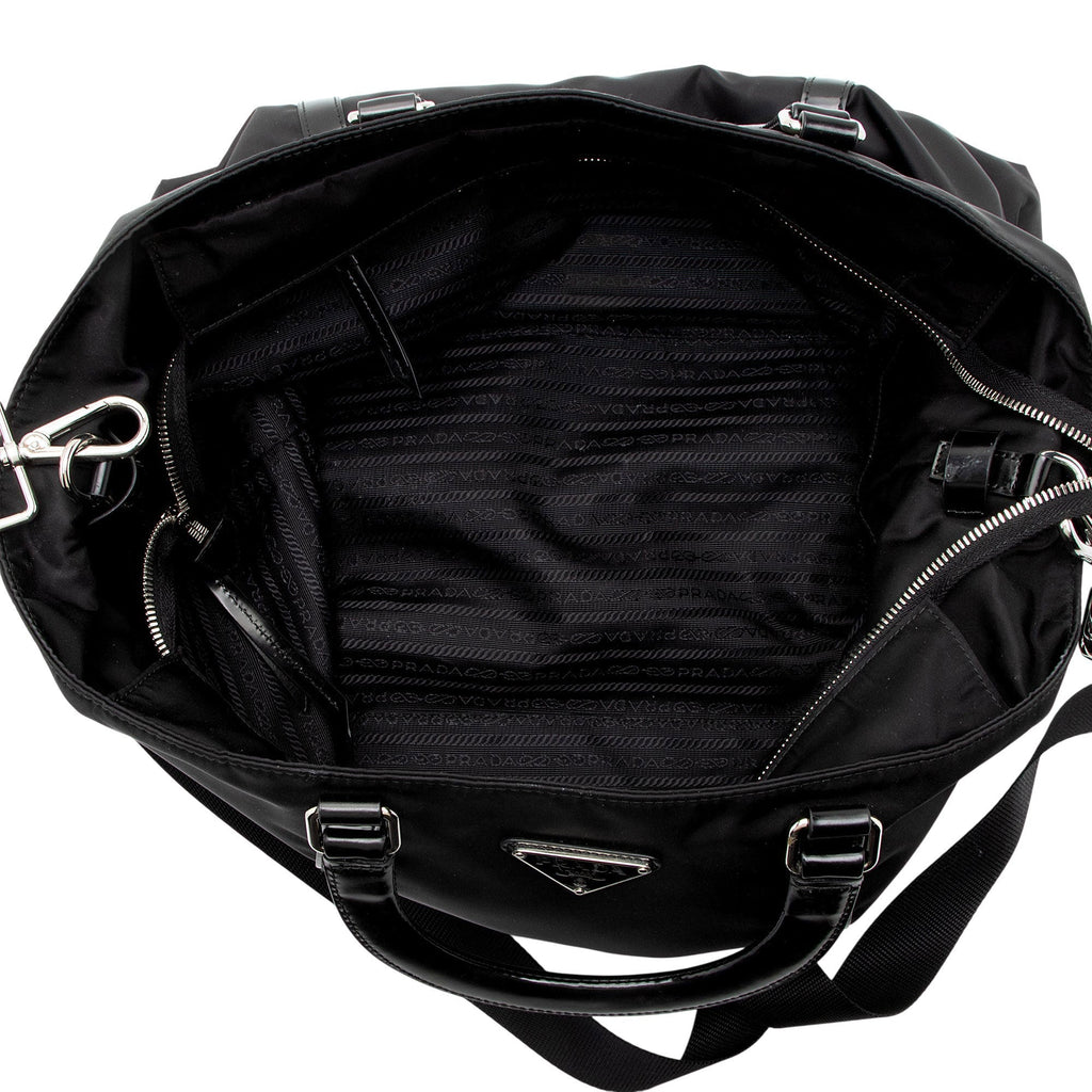 Prada Tessuto Spazzolato N/S Tote