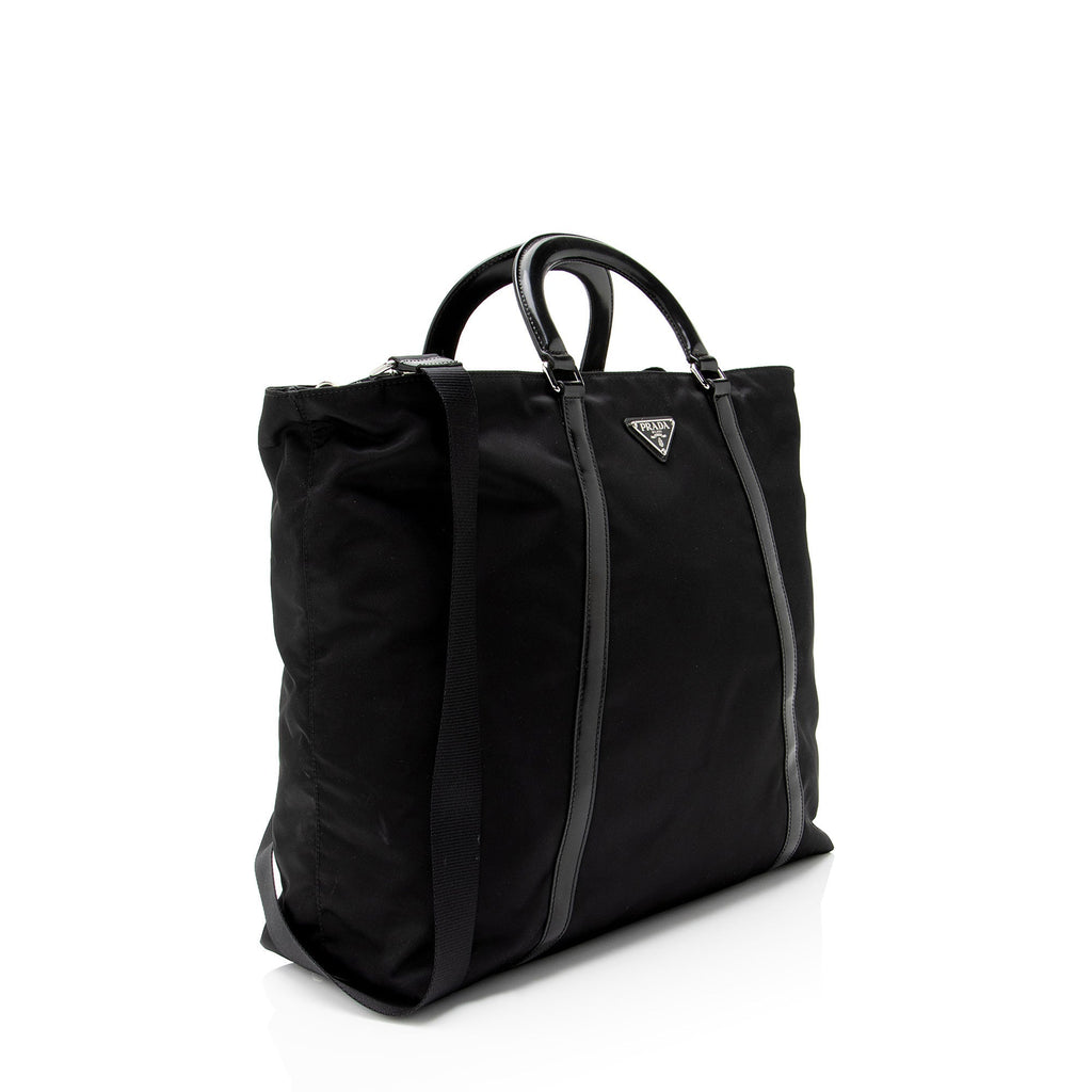 Prada Tessuto Spazzolato N/S Tote