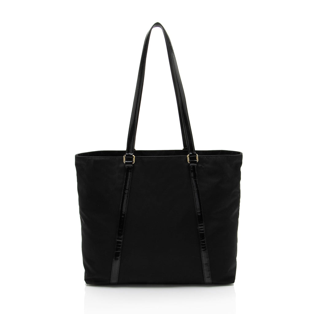 Prada Tessuto Spazzolato Tote