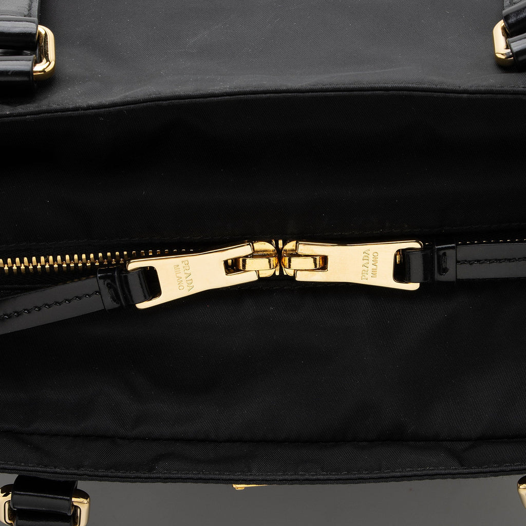 Prada Tessuto Spazzolato Tote