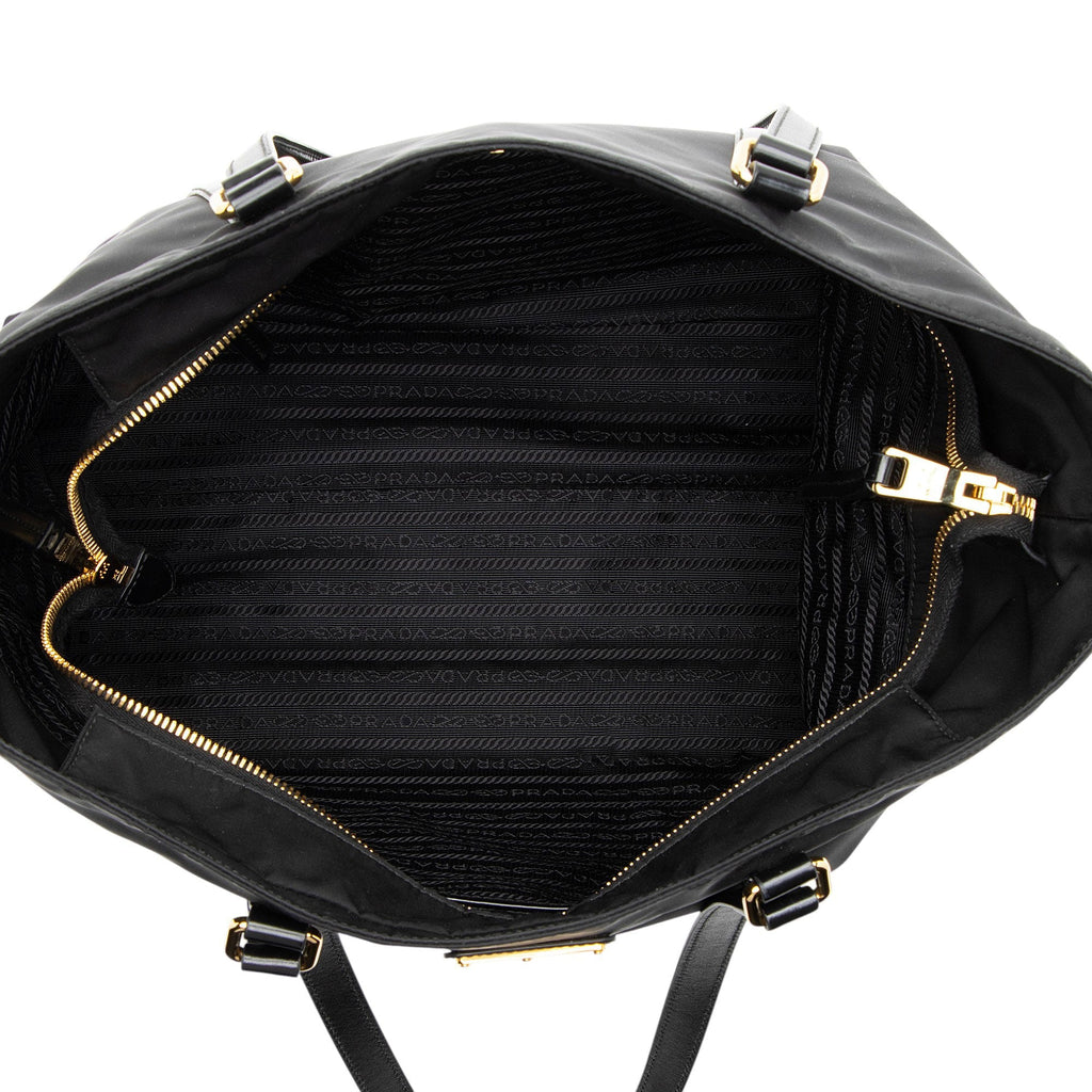 Prada Tessuto Spazzolato Tote