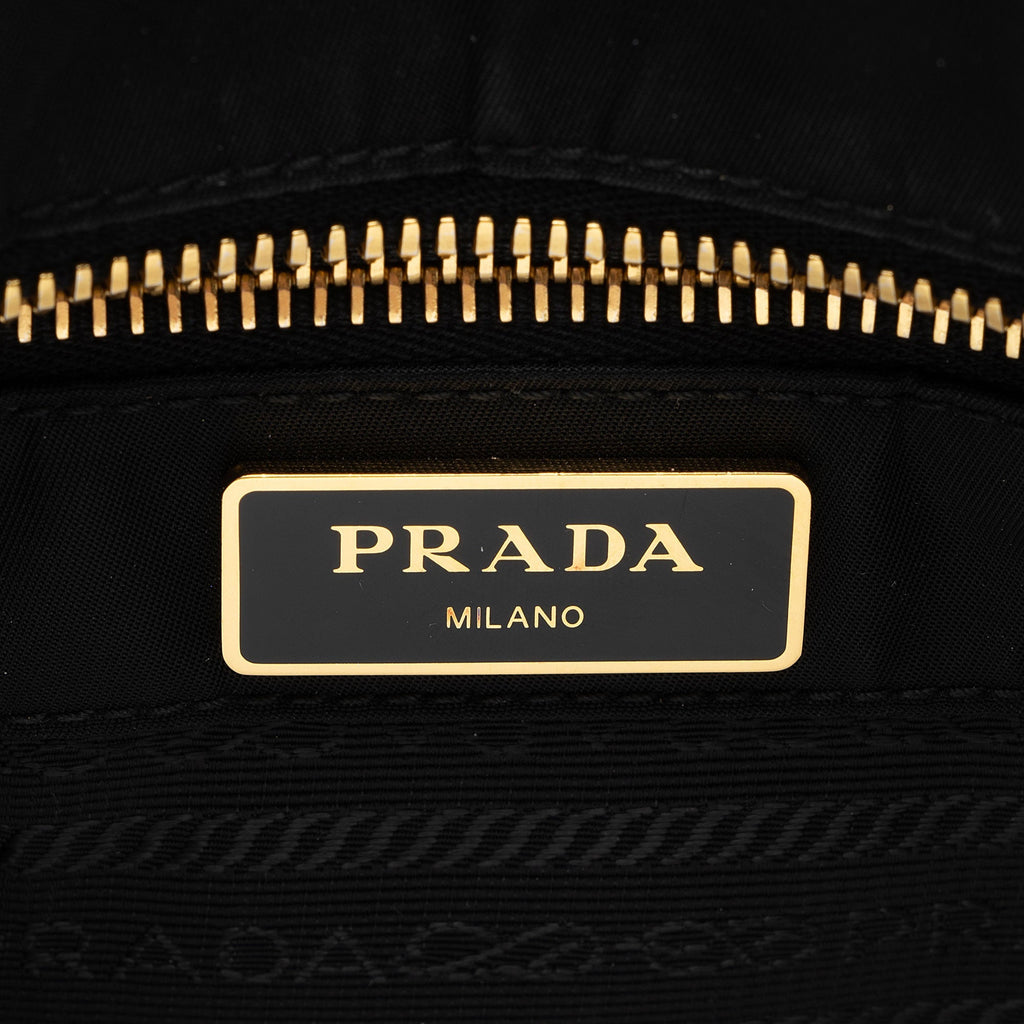 Prada Tessuto Spazzolato Tote