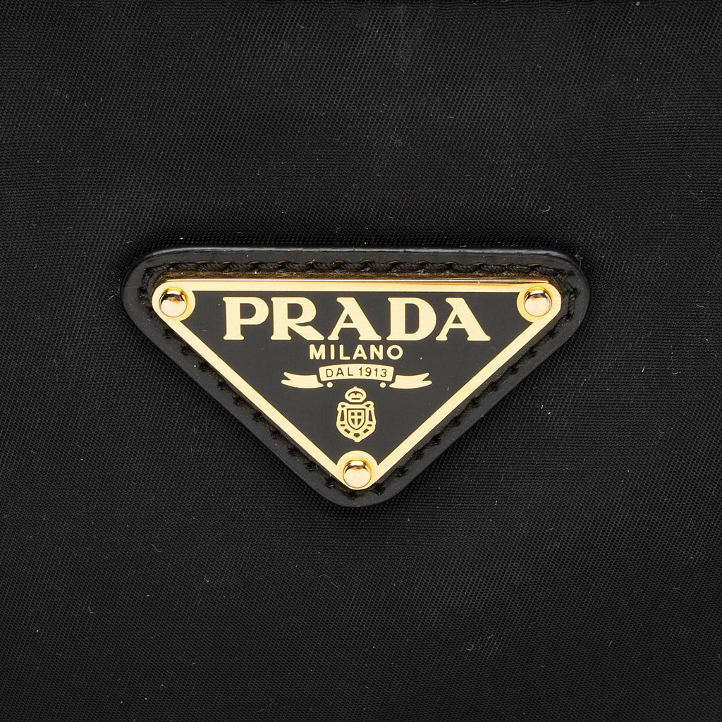 Prada Tessuto Spazzolato Tote