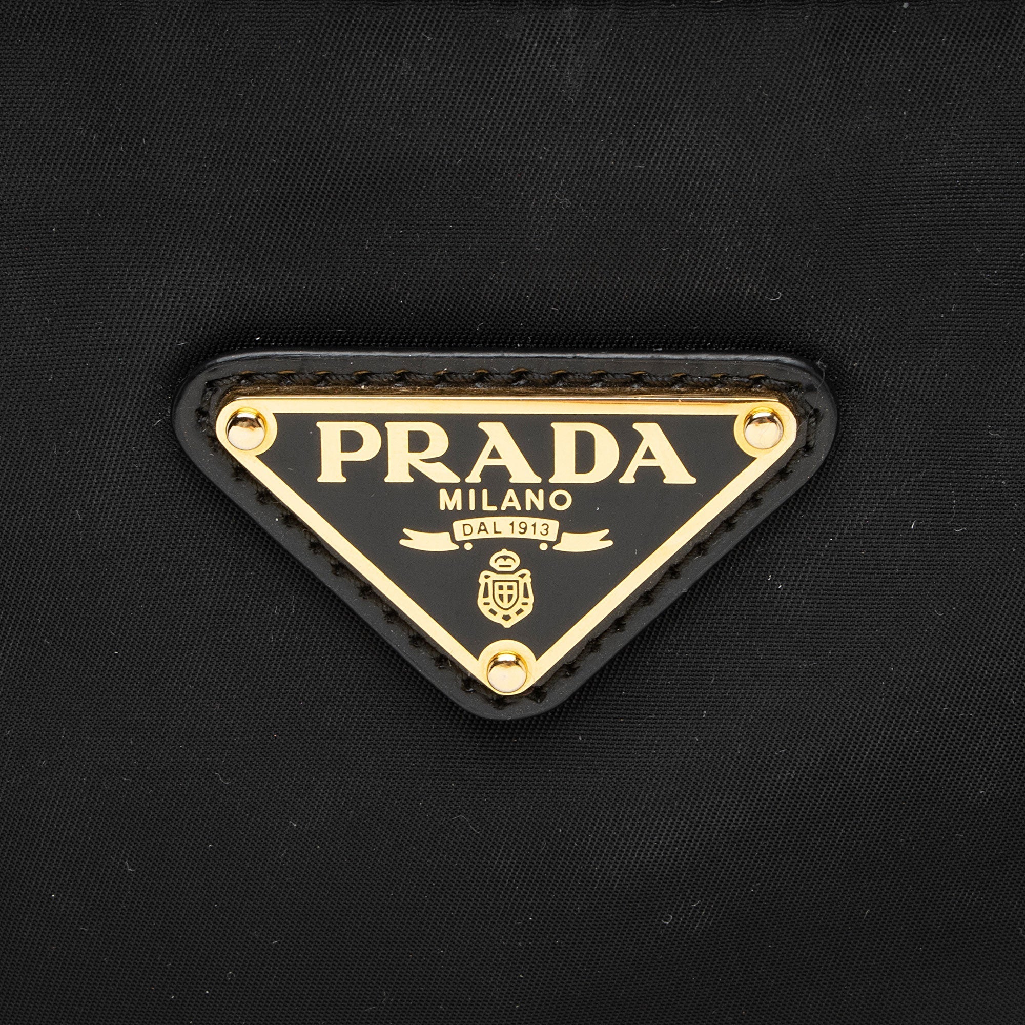 Prada Tessuto Spazzolato Tote