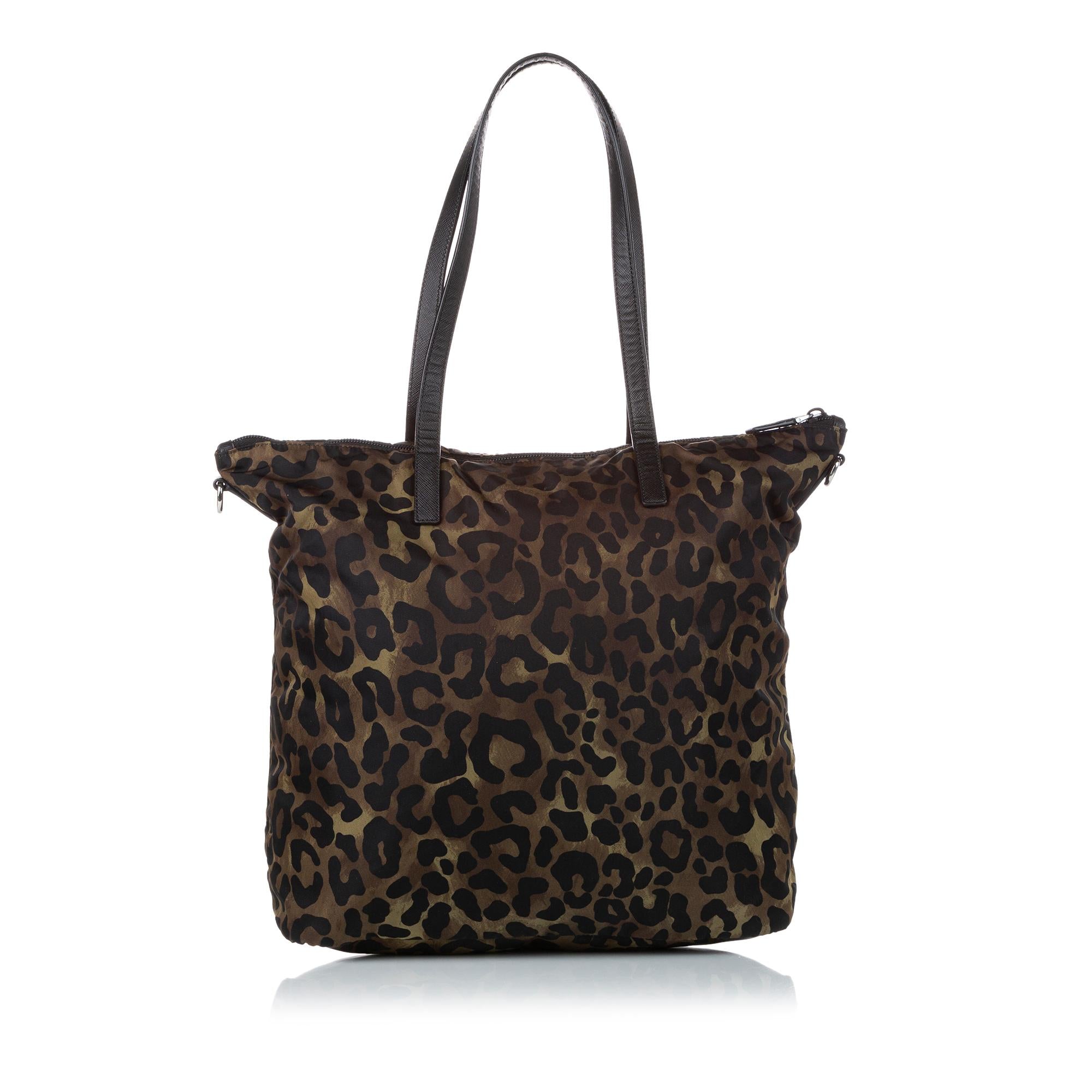 Prada Tessuto Stampato Tote Bag (SHG-30948)