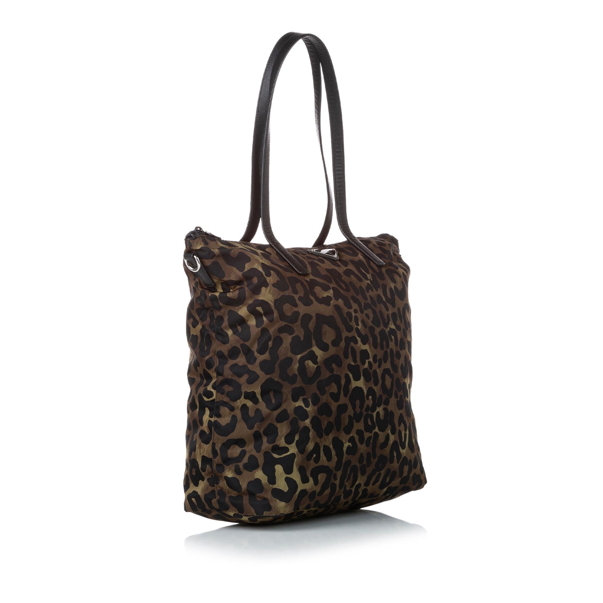 Prada Tessuto Stampato Tote Bag (SHG-30948)