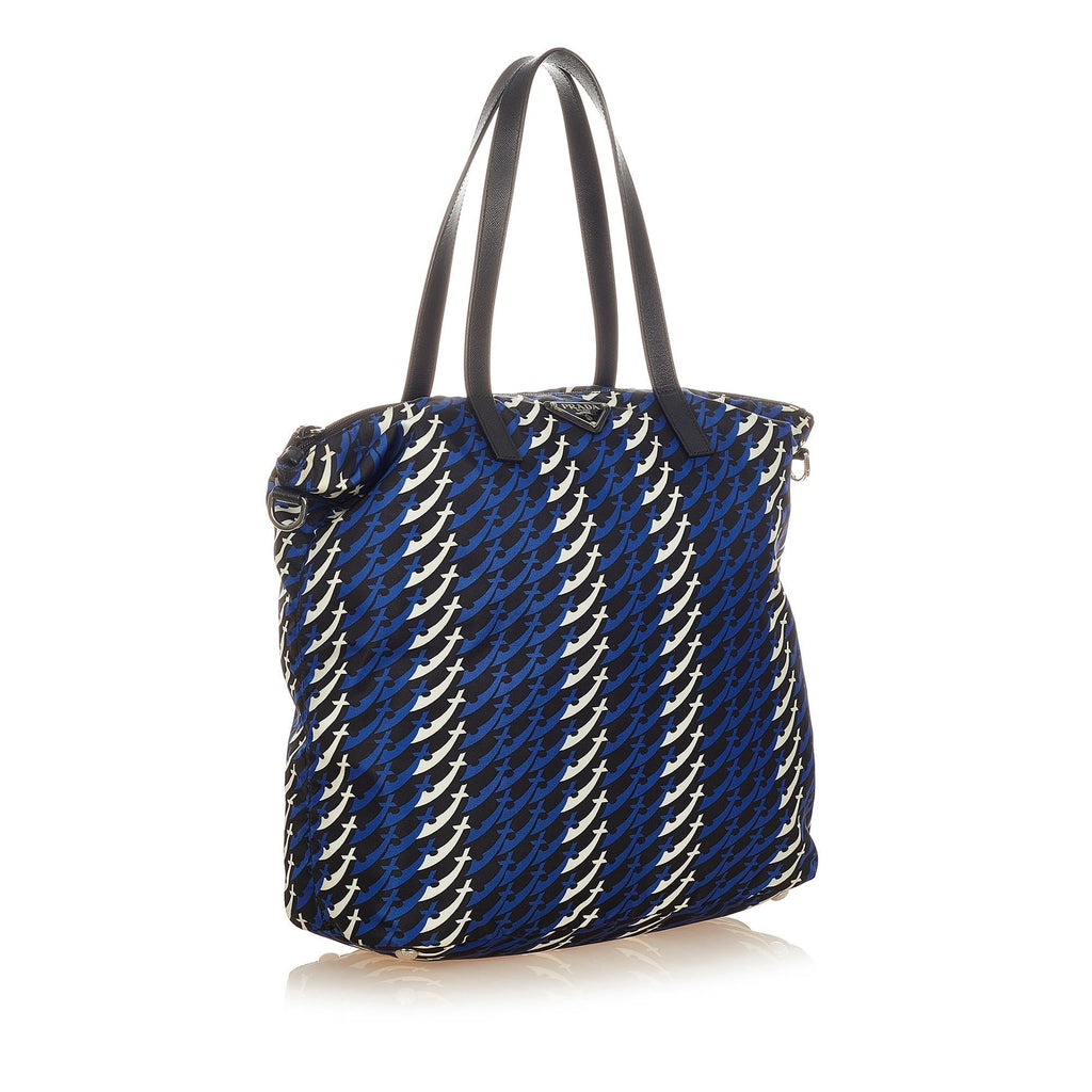 Prada Tessuto Stampato Tote (SHG-25931)