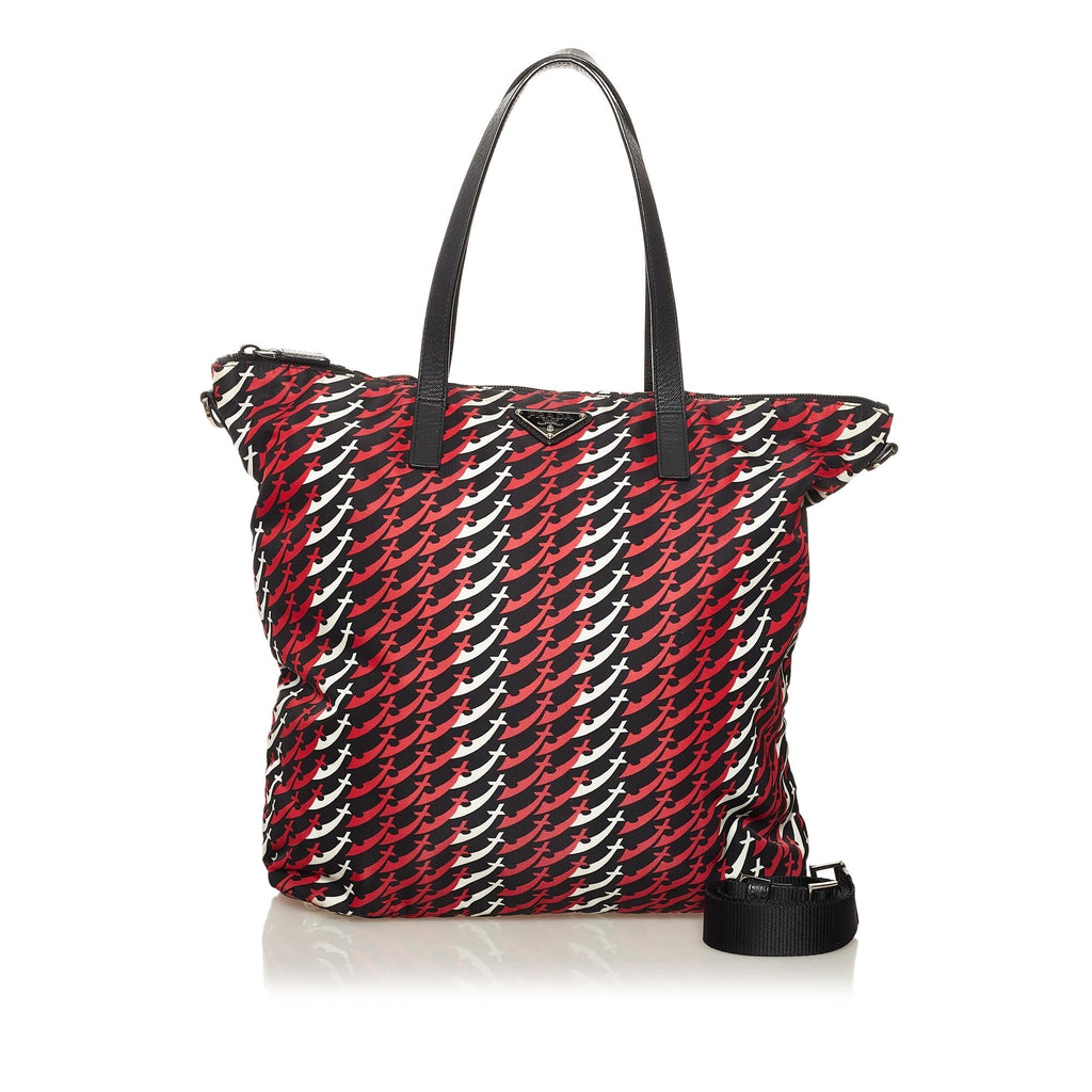Prada Tessuto Stampato Tote (SHG-34389)