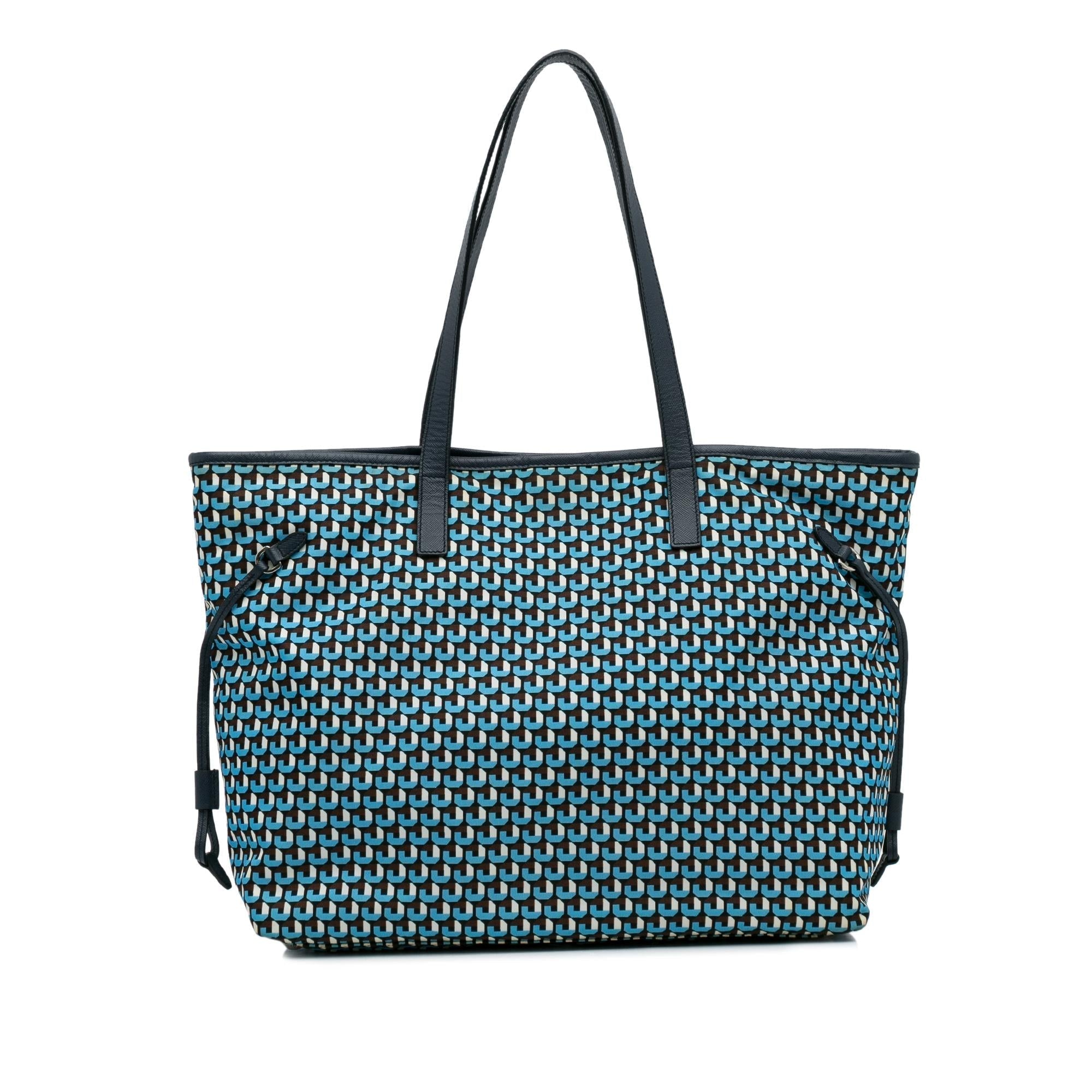 Prada Tessuto Stampato Tote (SHG-CaJDZn)