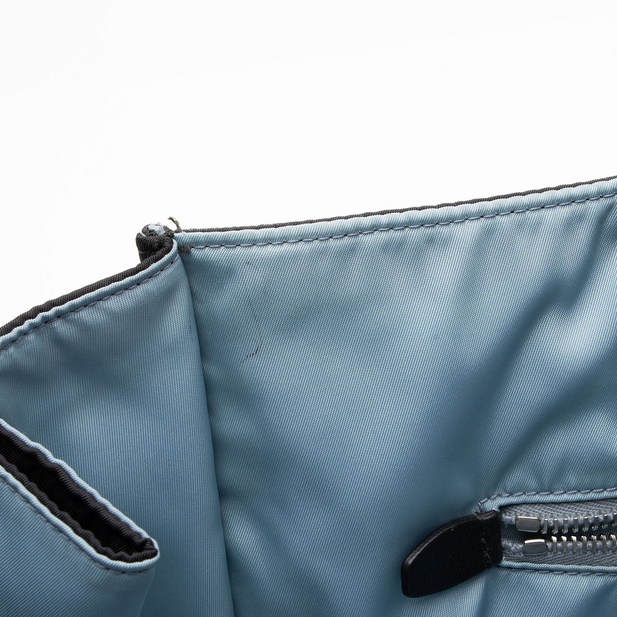 Prada Tessuto Studded Etiquette Large Tote