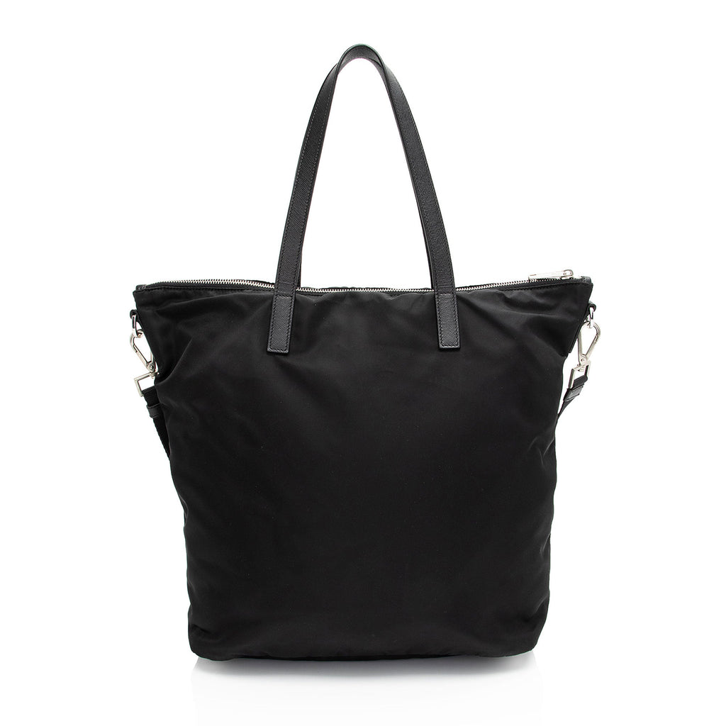 Prada Tessuto Tall Tote (SHF-cp77H4)