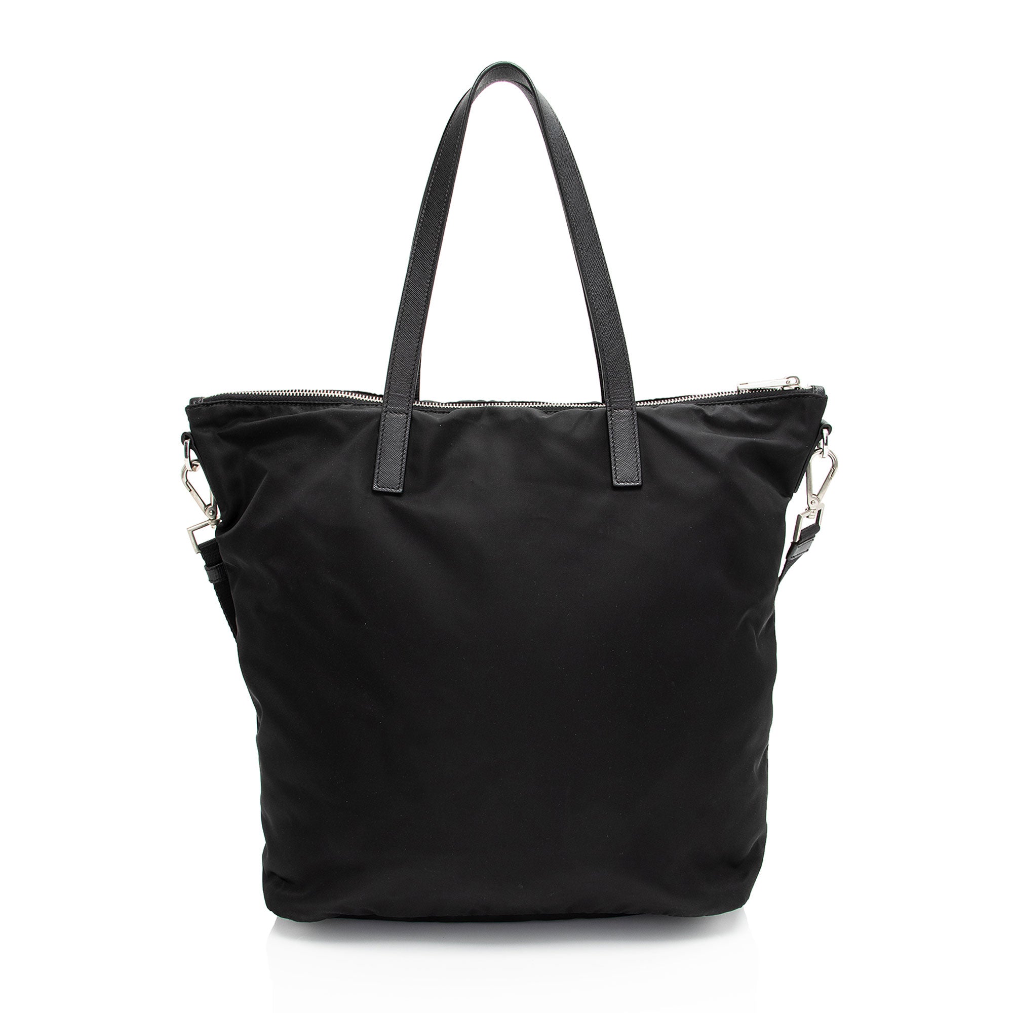Prada Tessuto Tall Tote (SHF-cp77H4)