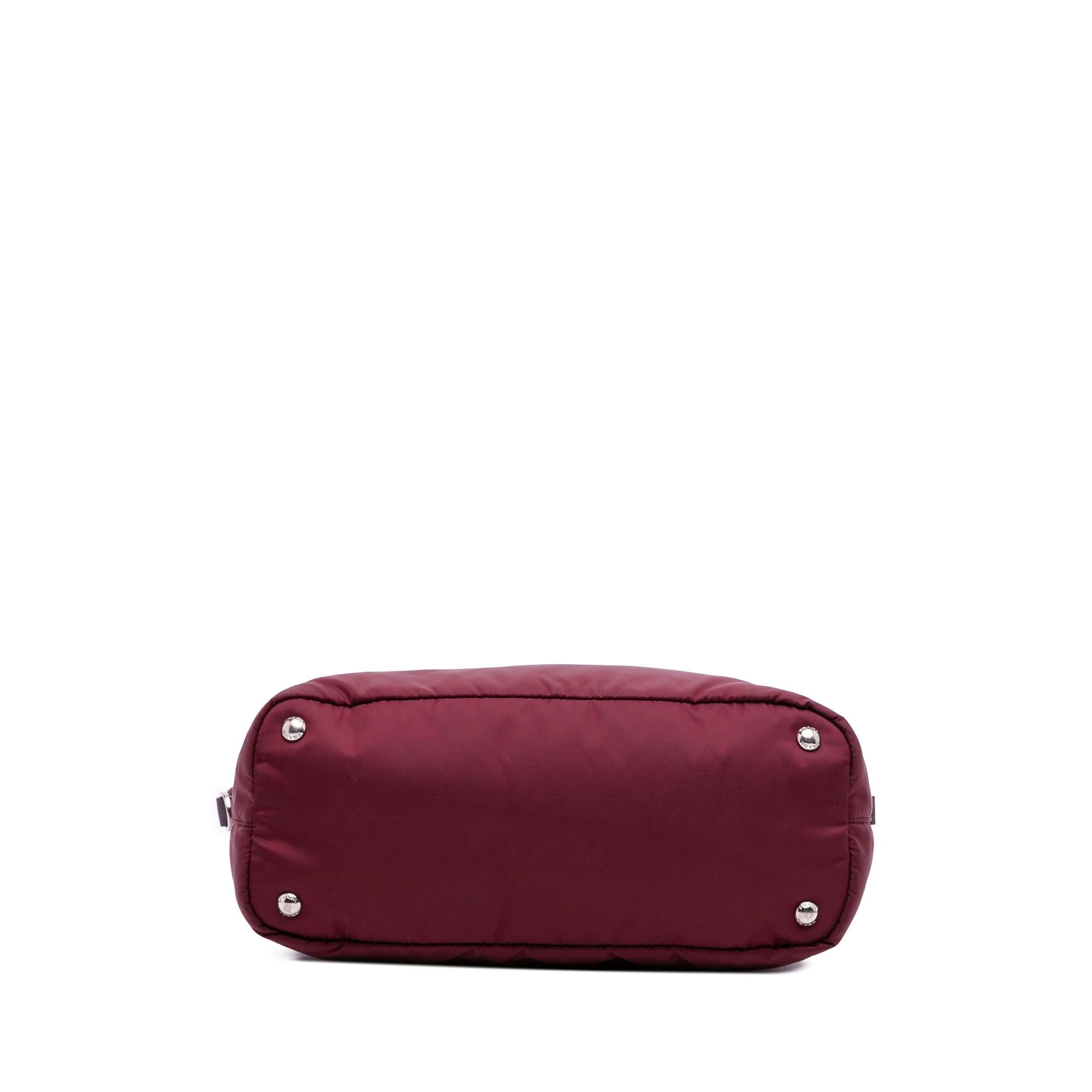 Prada Tessuto Zip Top Convertible Tote