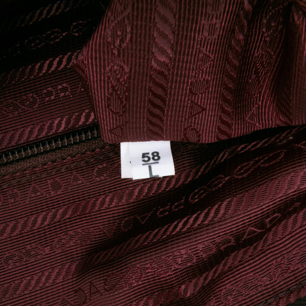 Prada Tessuto Zip Top Convertible Tote