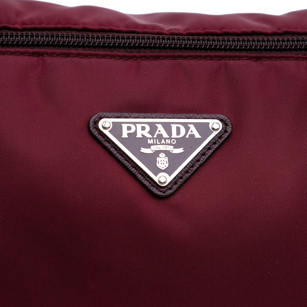 Prada Tessuto Zip Top Convertible Tote