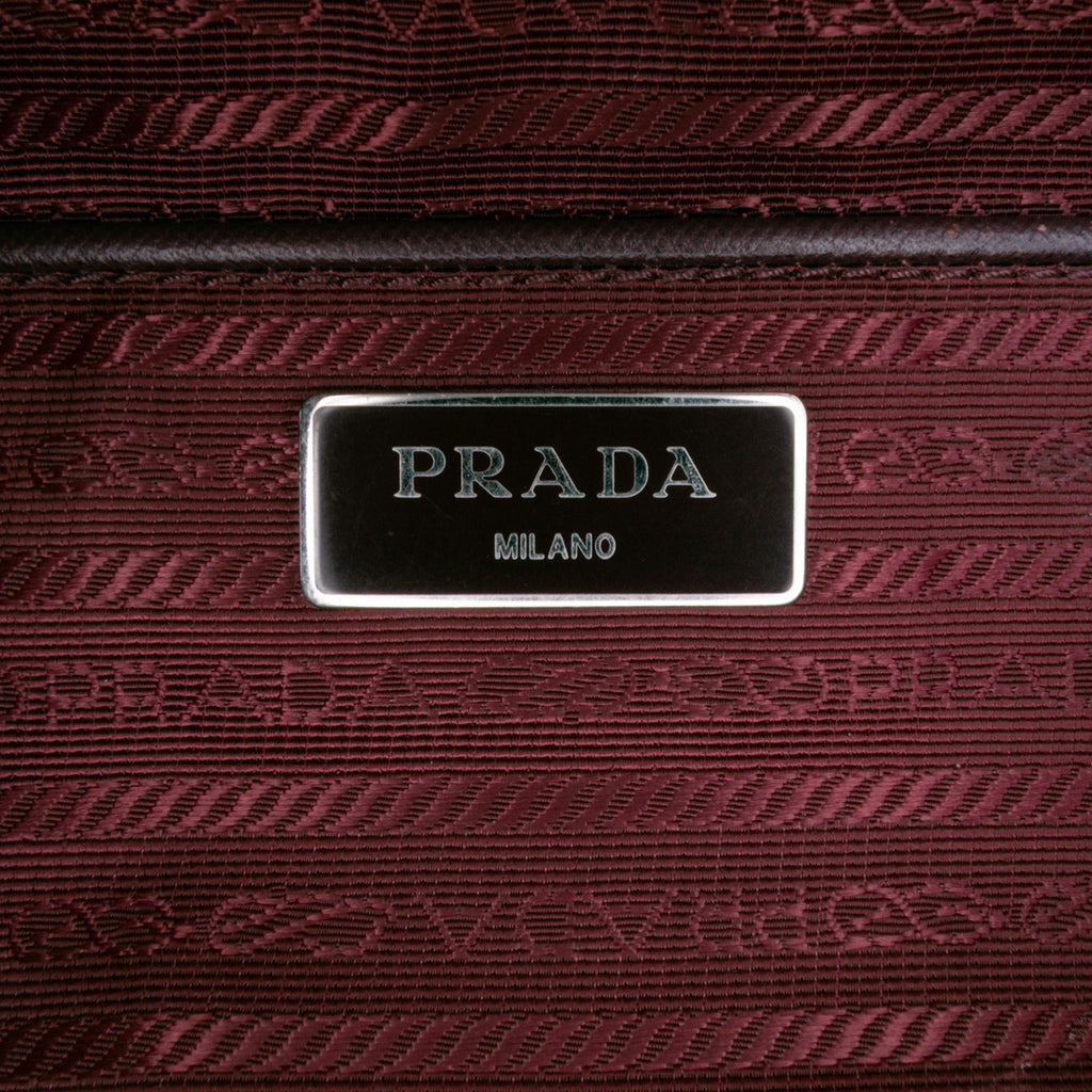 Prada Tessuto Zip Top Convertible Tote