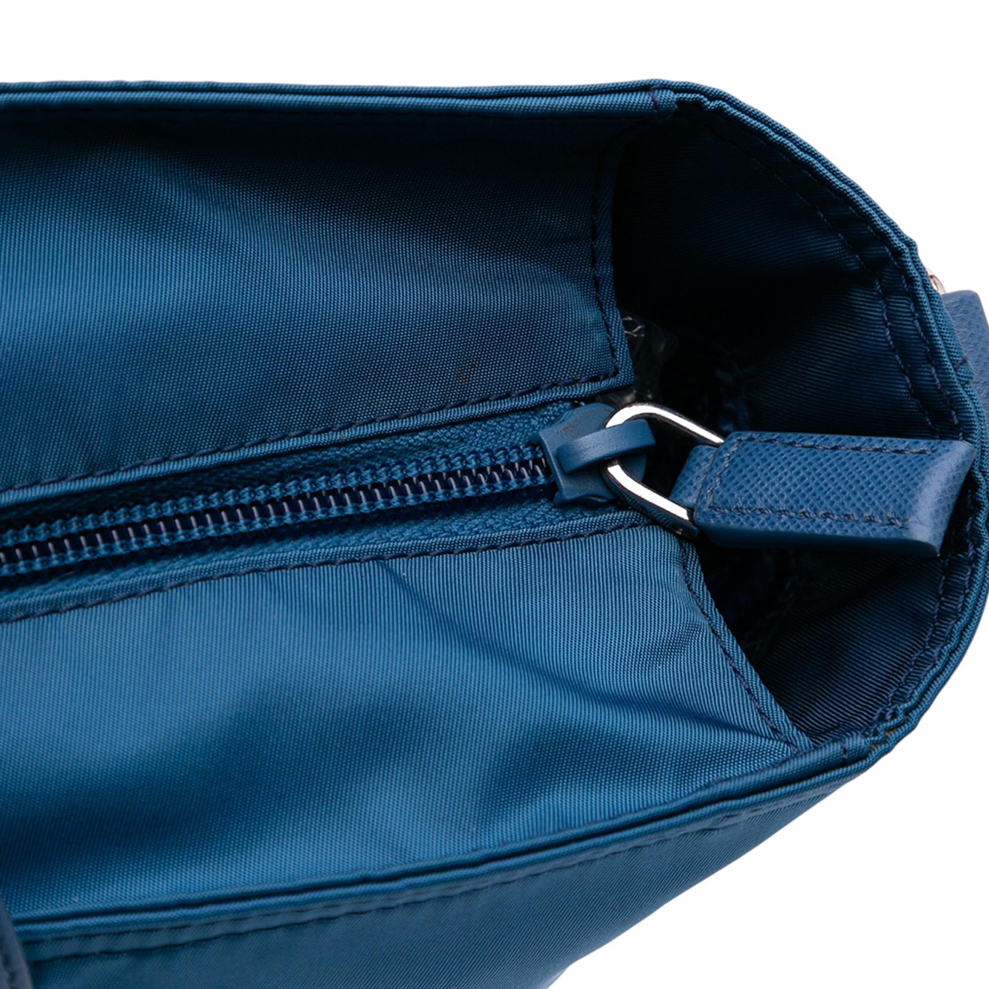 Prada Tessuto Zip Top Convertible Tote