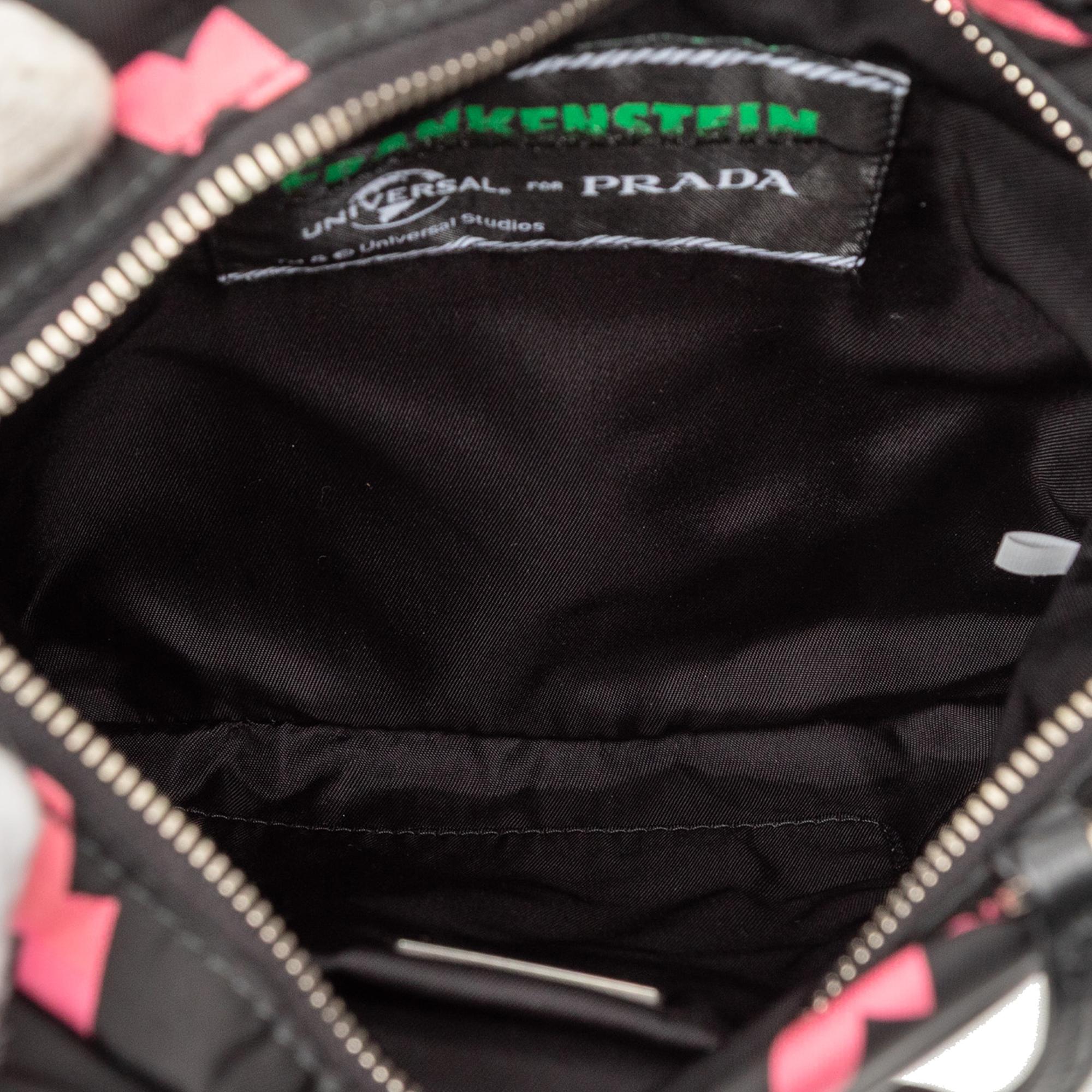 Prada Universal Studios Mini Tessuto Frankenstein Tote