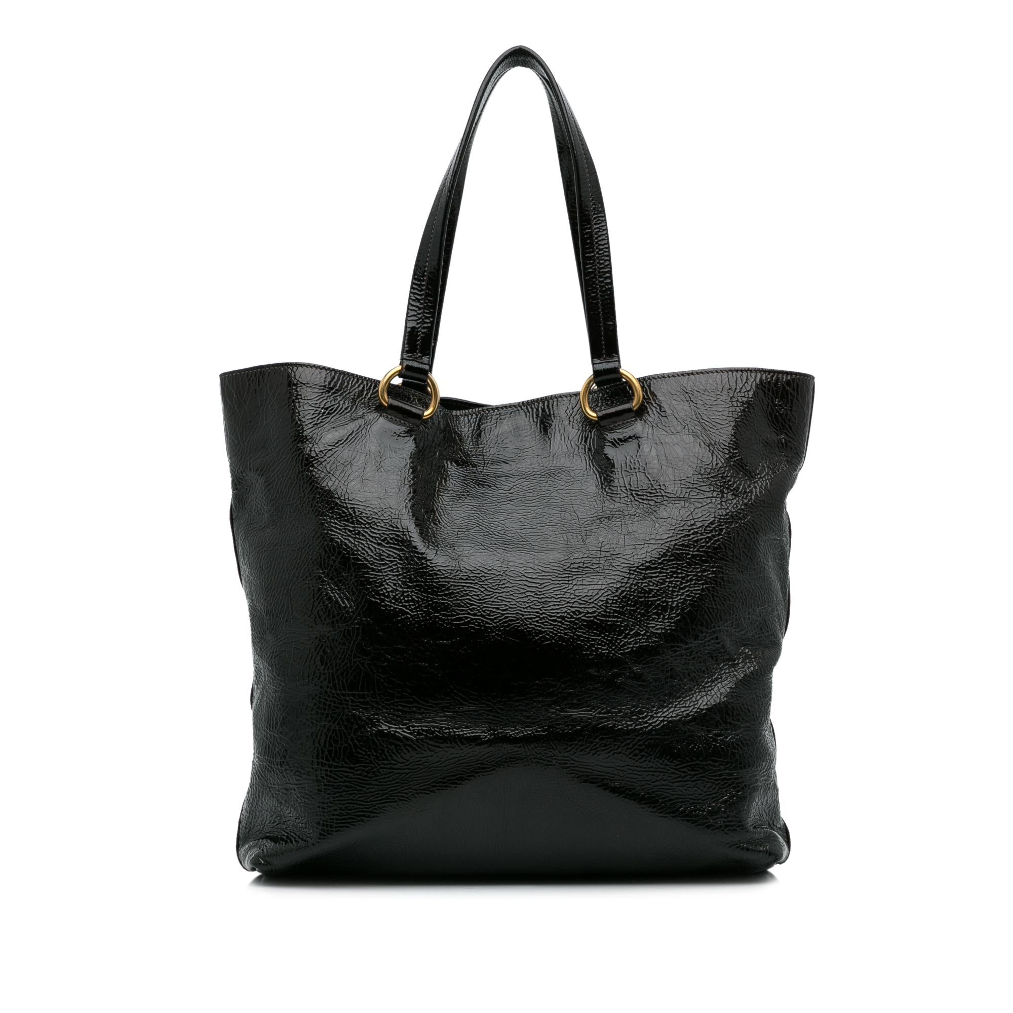 Prada Vernice Tote Bag (SHG-q563Ze)