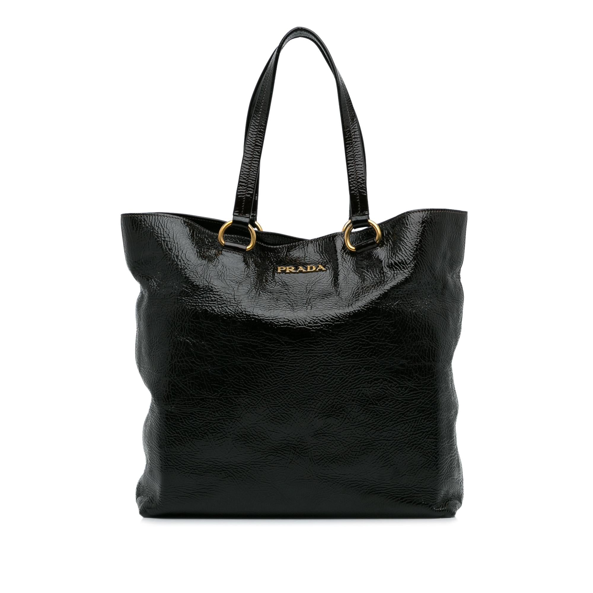 Prada Vernice Tote Bag (SHG-q563Ze)