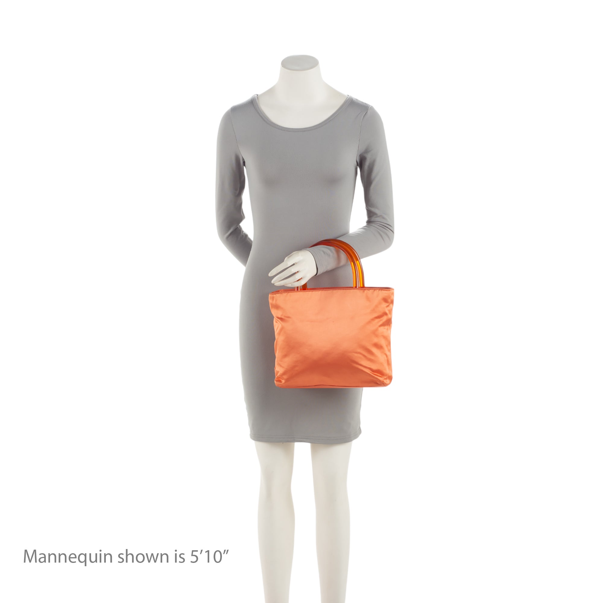 Prada Vintage Tessuto Lucite Small Tote (SHF-7ZusWY)