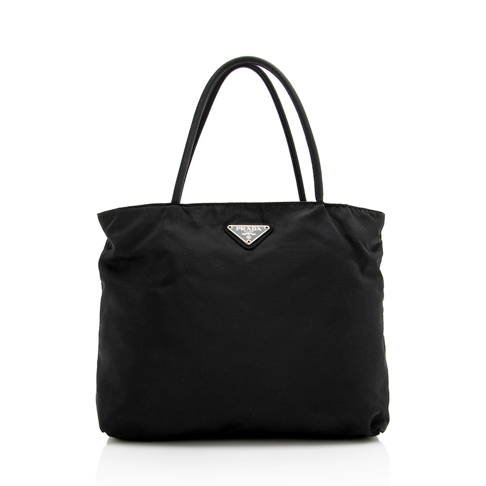 Prada Vintage Tessuto Small Tote (SHF-18337)