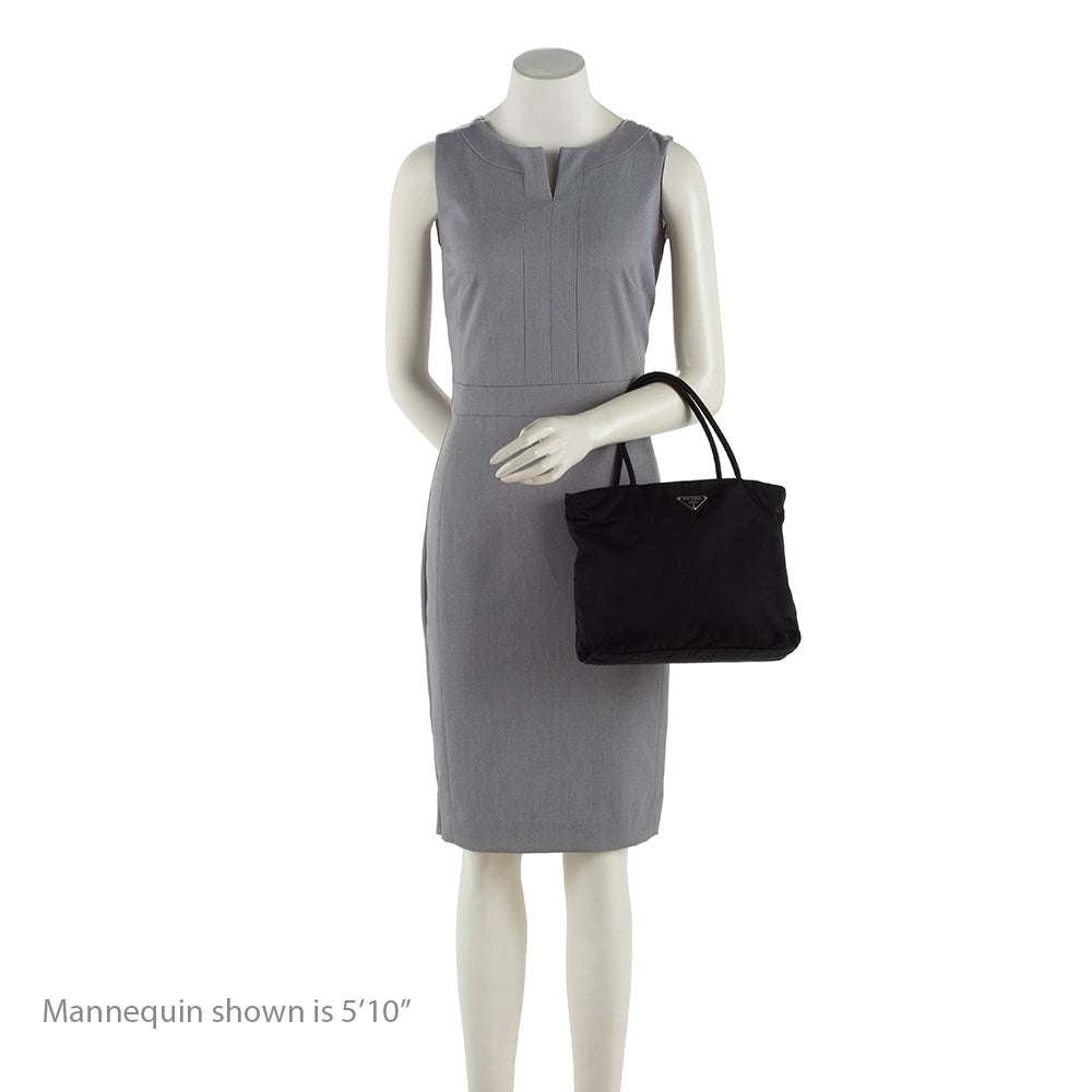 Prada Vintage Tessuto Small Tote (SHF-18337)