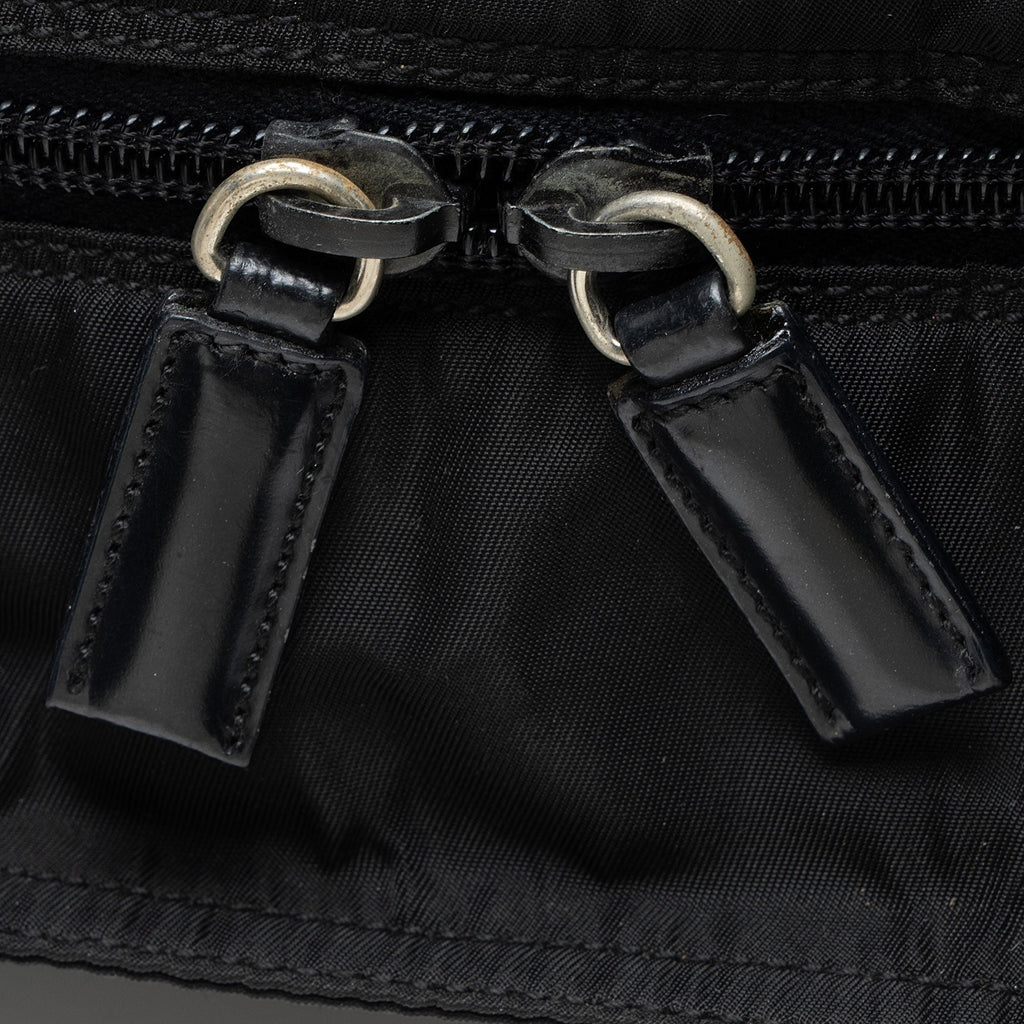 Prada Vintage Tessuto Zip Top Tote