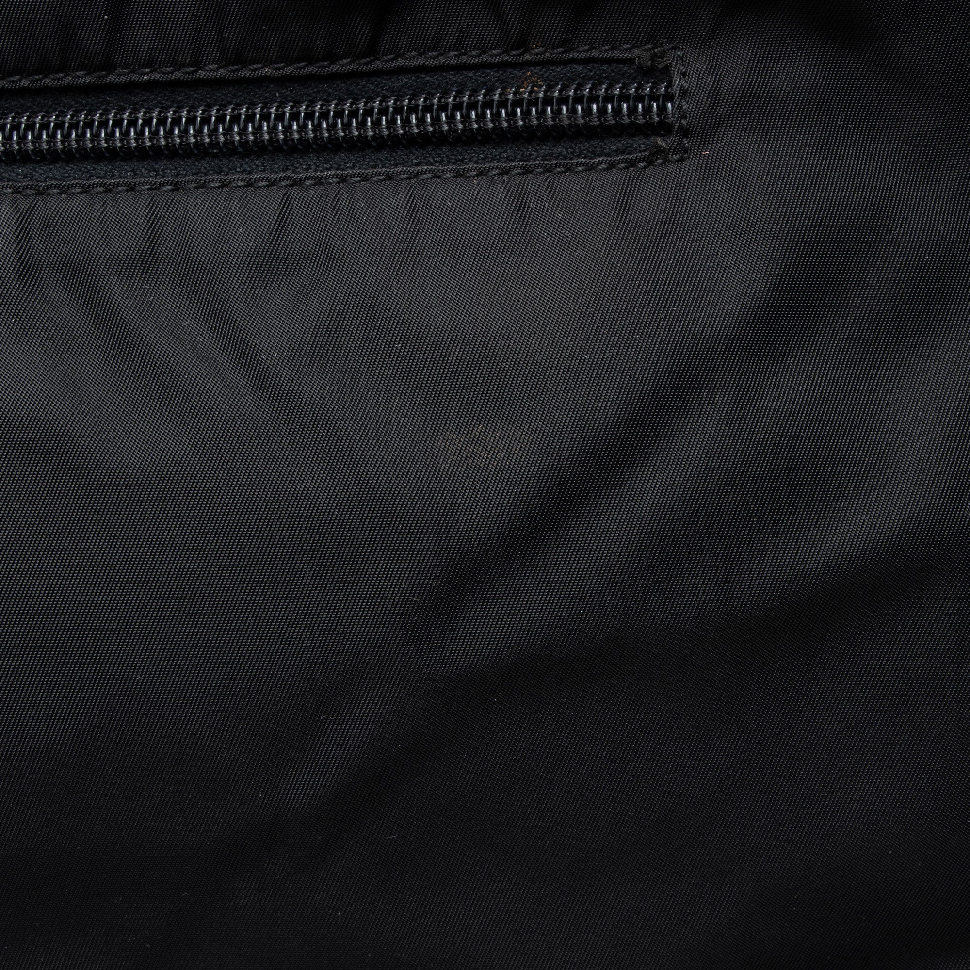 Prada Vintage Tessuto Zip Top Tote