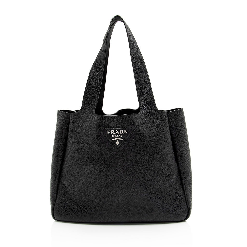 Prada Vitello Daino Dynamique Tote (SHF-db2hWK)