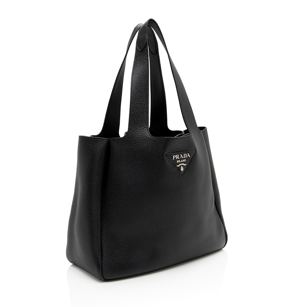 Prada Vitello Daino Dynamique Tote (SHF-db2hWK)