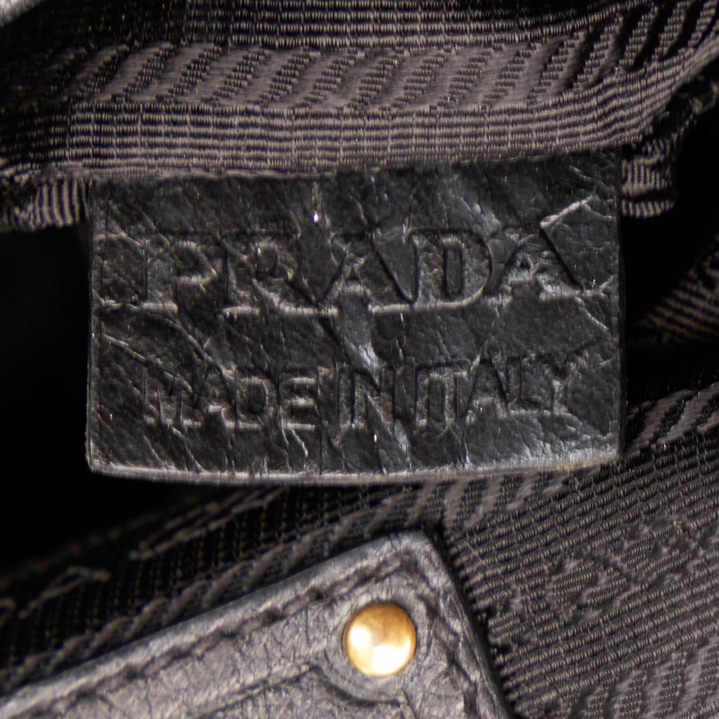 Prada Vitello Daino Frame Tote Bag (SHG-29025)