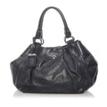 Prada Vitello Daino Leather Tote Bag (SHG-32029)